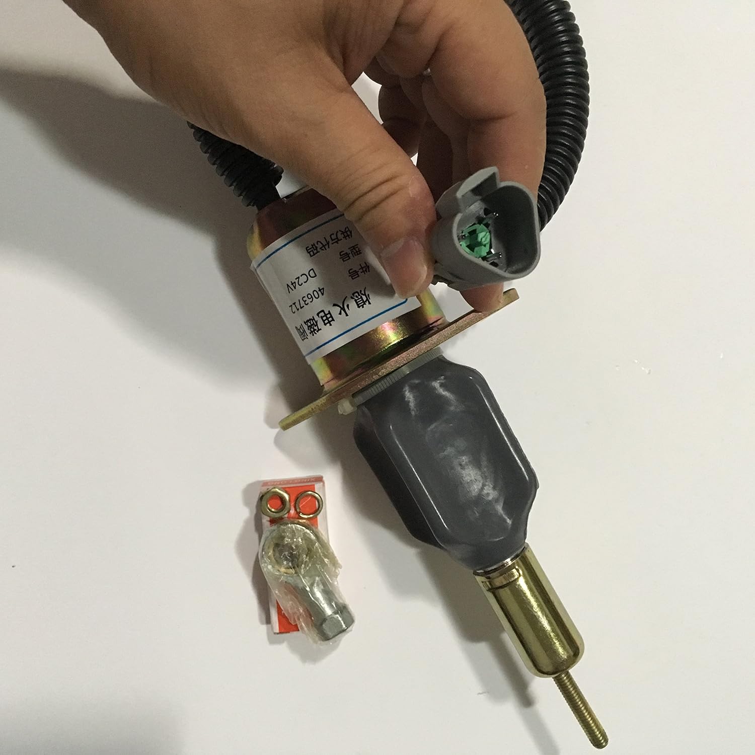 24V Shut Off Stop Solenoid for Cummins C8.3L Engine Pack of 2 D5490