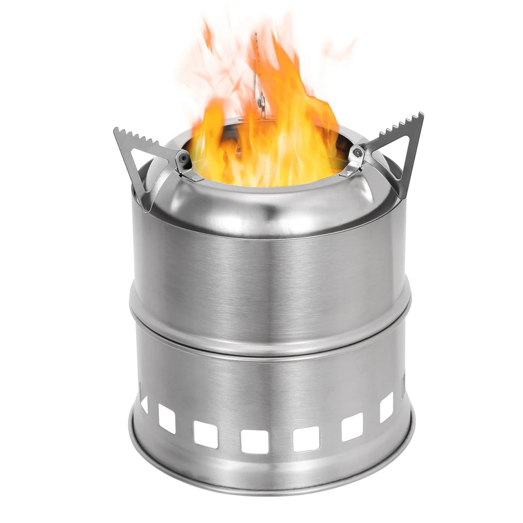 Lightweight Stainless Steel Wood Stove H725706