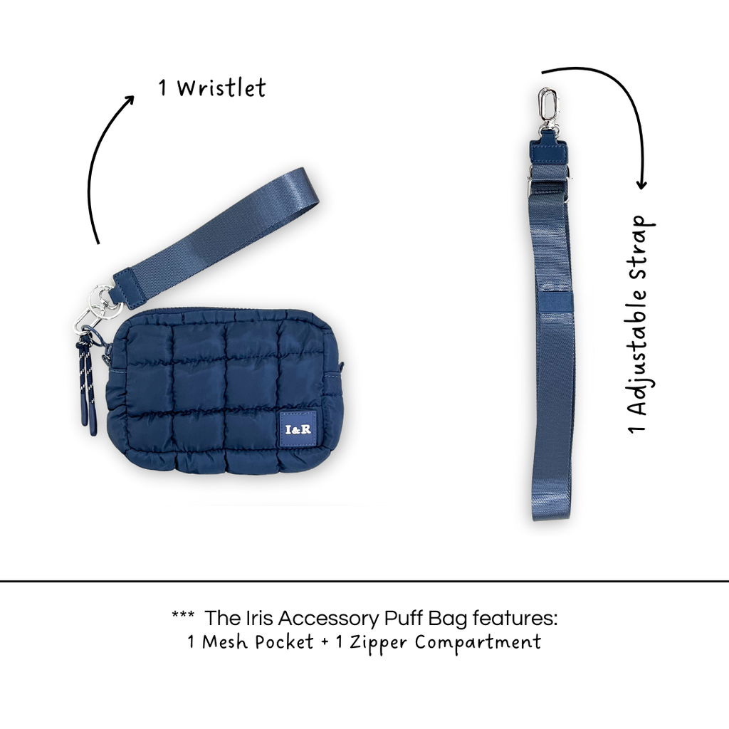 The Iris Accessory Puff Bag (#24231) - By Iris & Rainbow