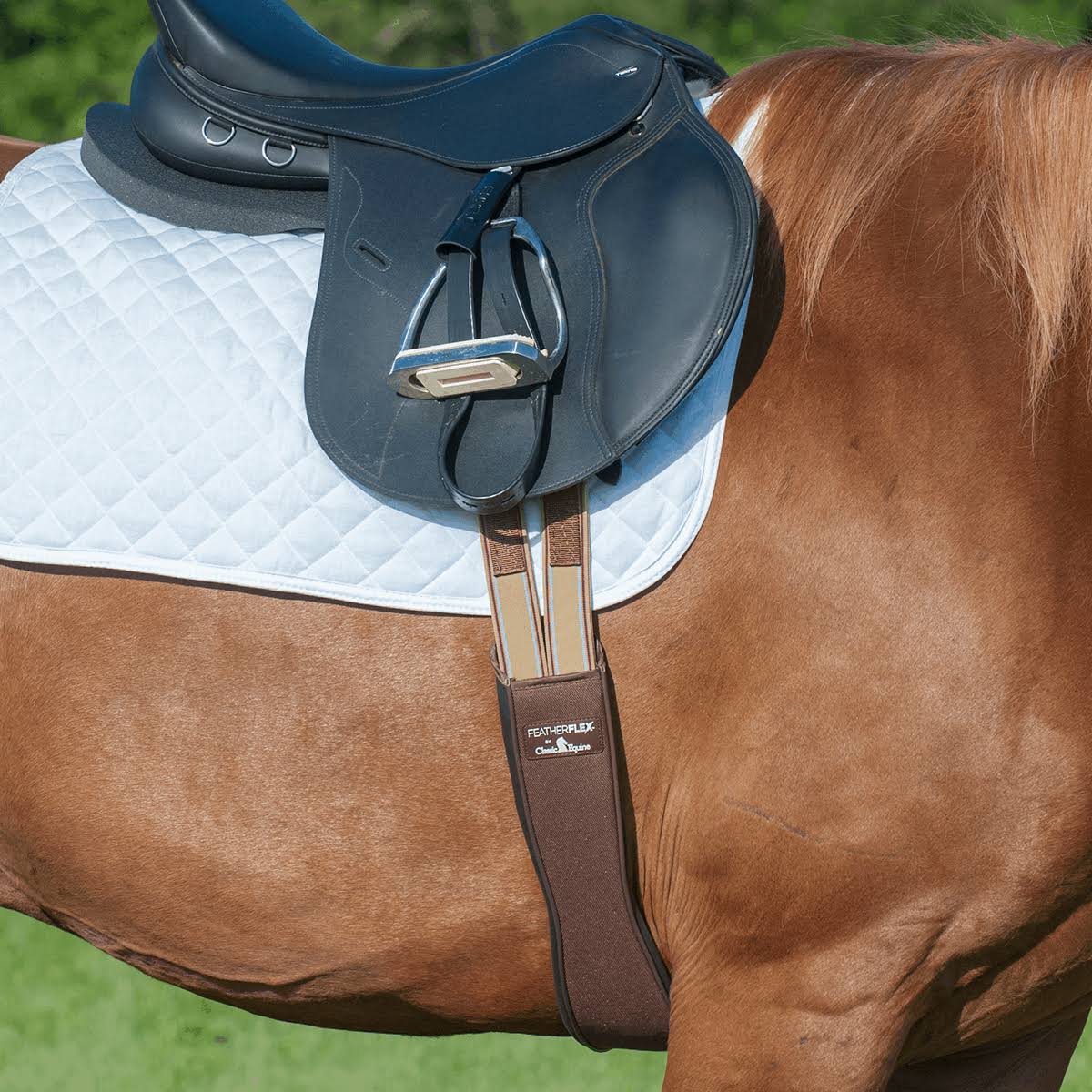 Brown Shaped Jump Girth R9286