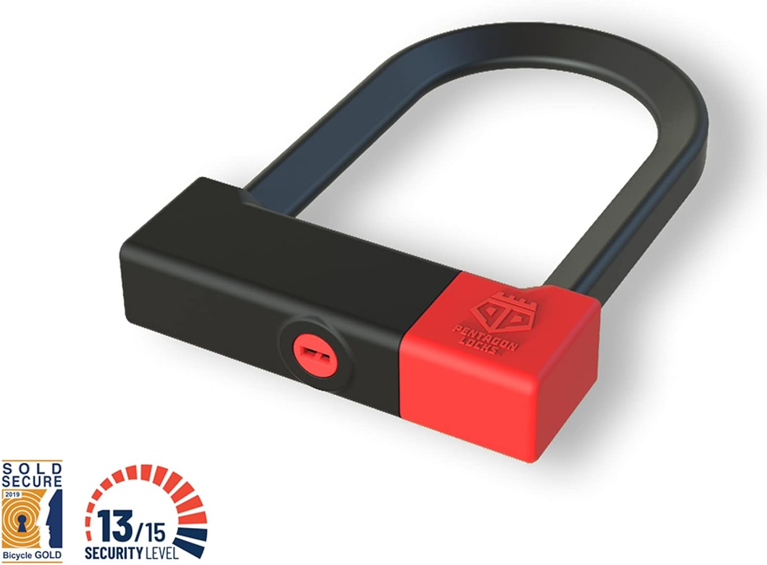 Bike U Lock with Keys Pack of 2 E12090