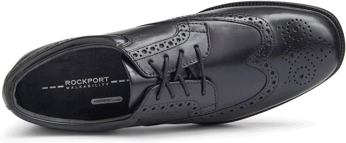 Black Wing Tip Shoes T5059