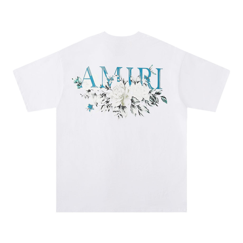 AMIRI Floral Graphic Short-Sleeve T-Shirt