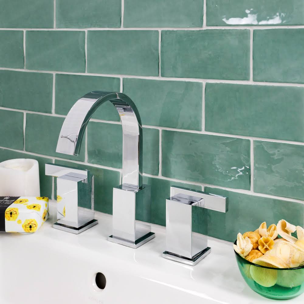 Green Lake Ceramic Subway Tile Q1673