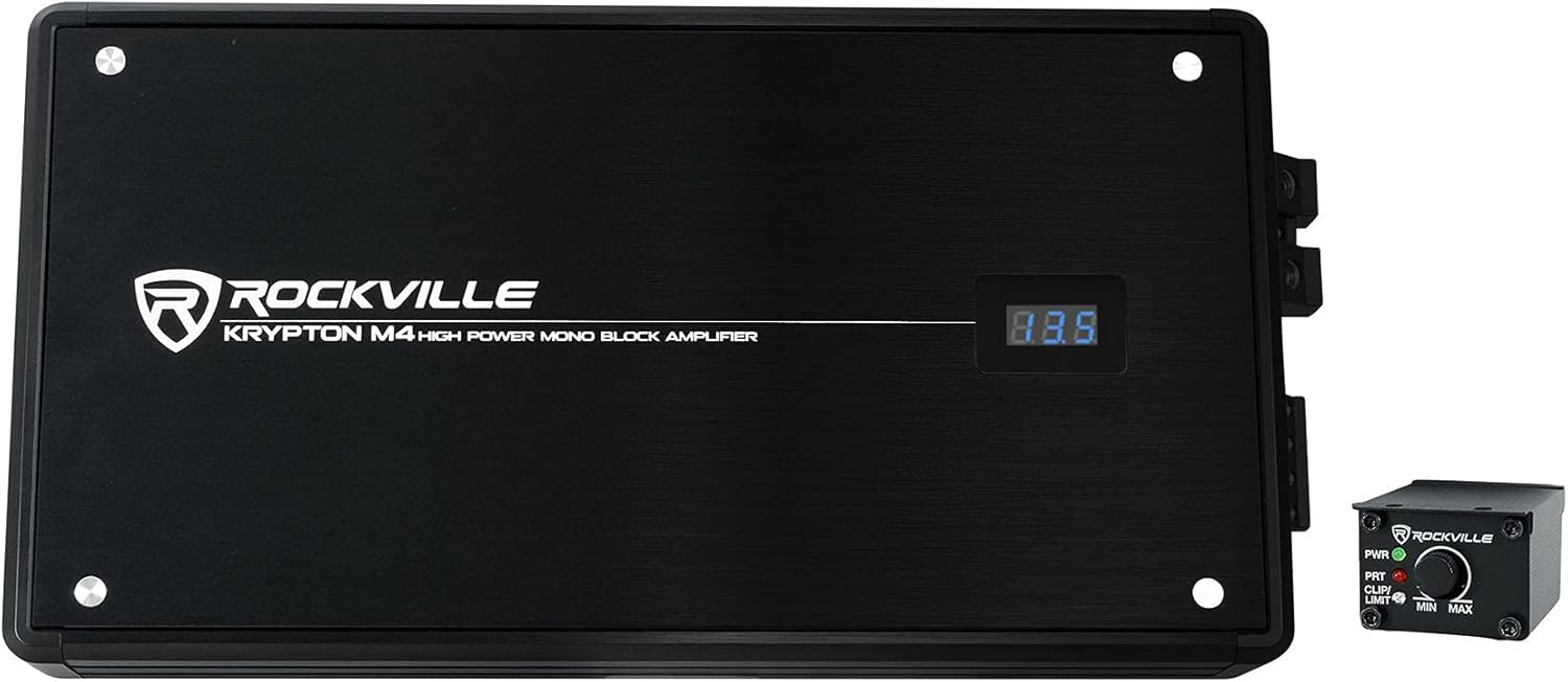 8000 Watt Peak Mono Car Amplifier R132