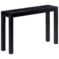 Black Solid Mango Wood Console Table E208820