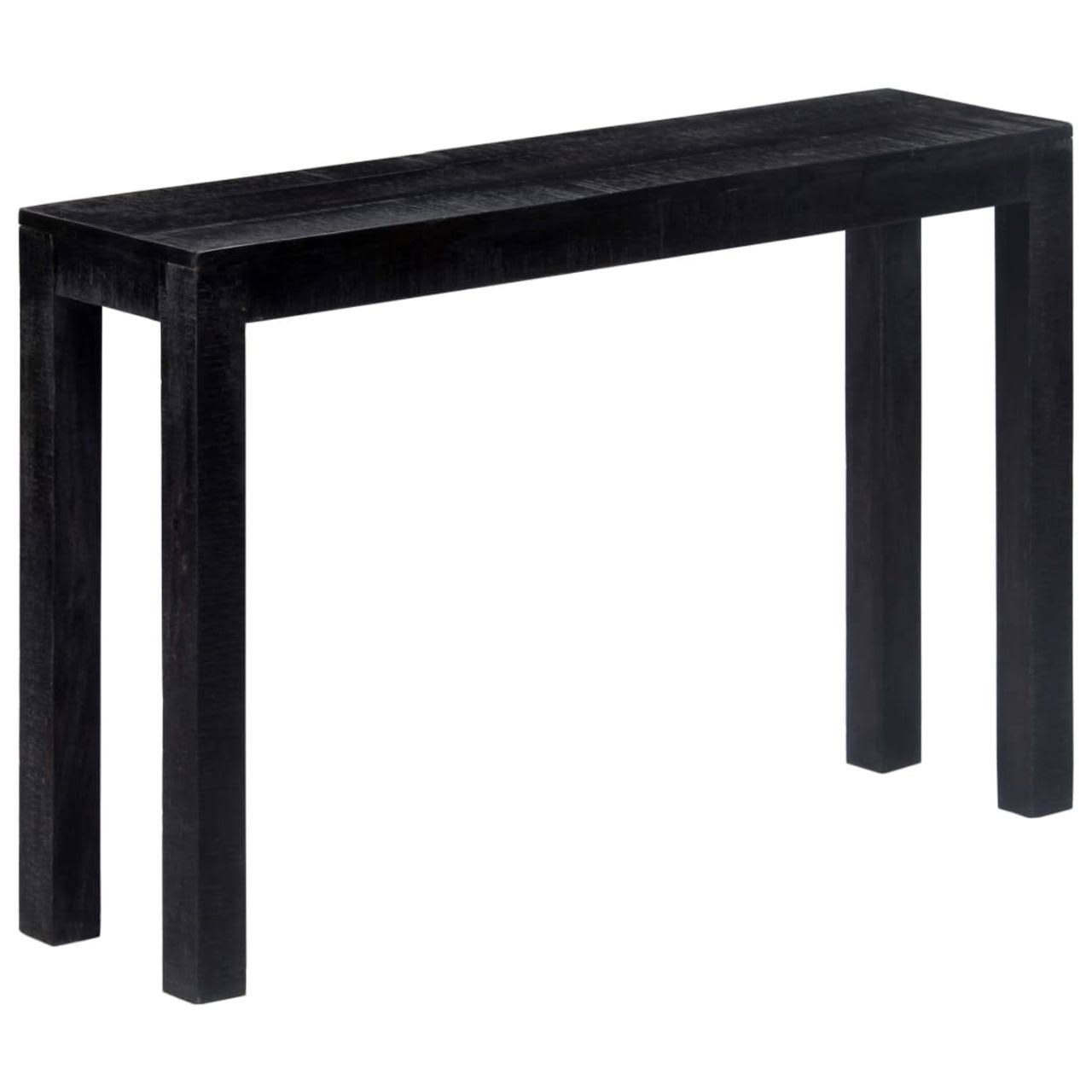 Black Solid Mango Wood Console Table E208820