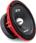 6.5 Midrange Car Audio Speaker Aluminium Basket Ferrite Magnet 4 Ohm Paper Cone Pack of 2 C241702