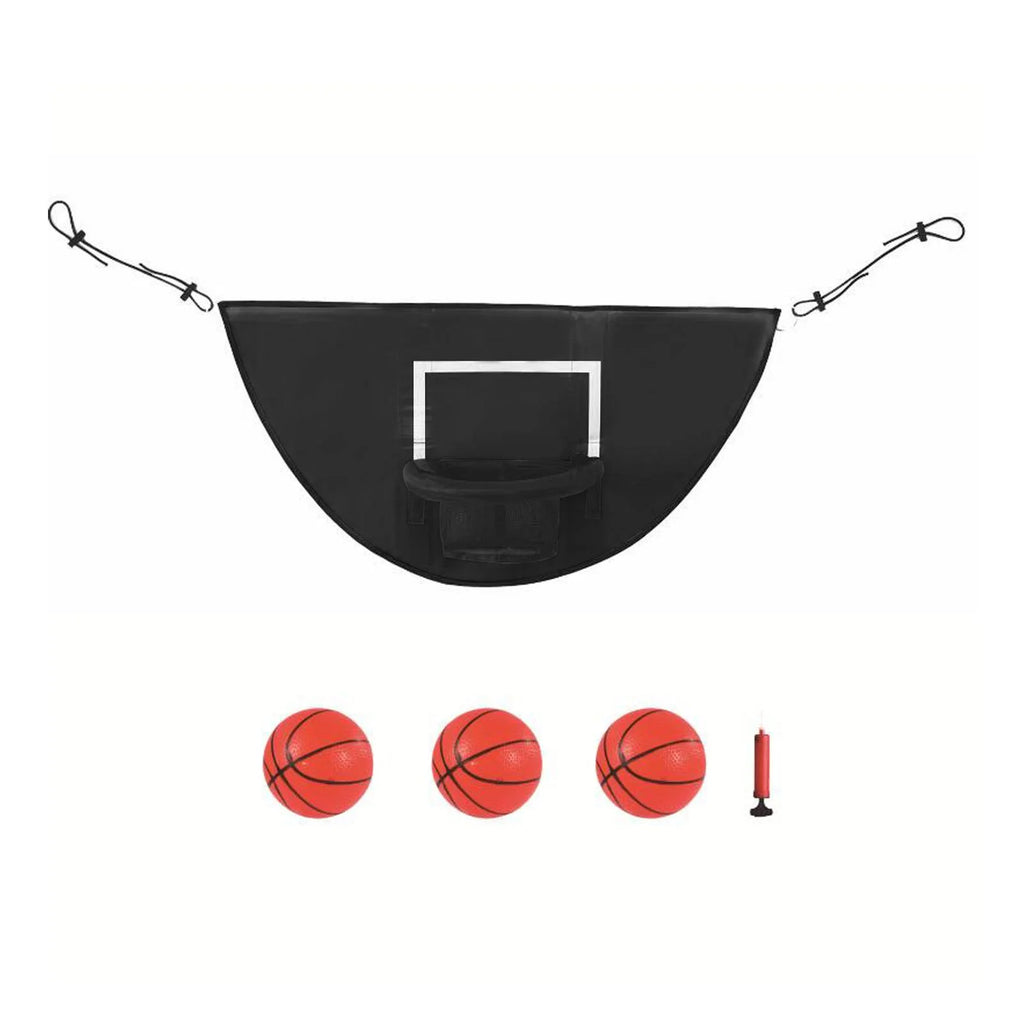 Black Trampoline Basketball Hoop Toy Set G683