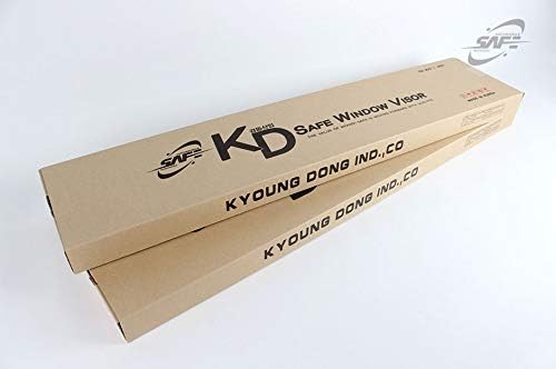 Smoked Side Window Deflectors Rain Guards 4p P47873