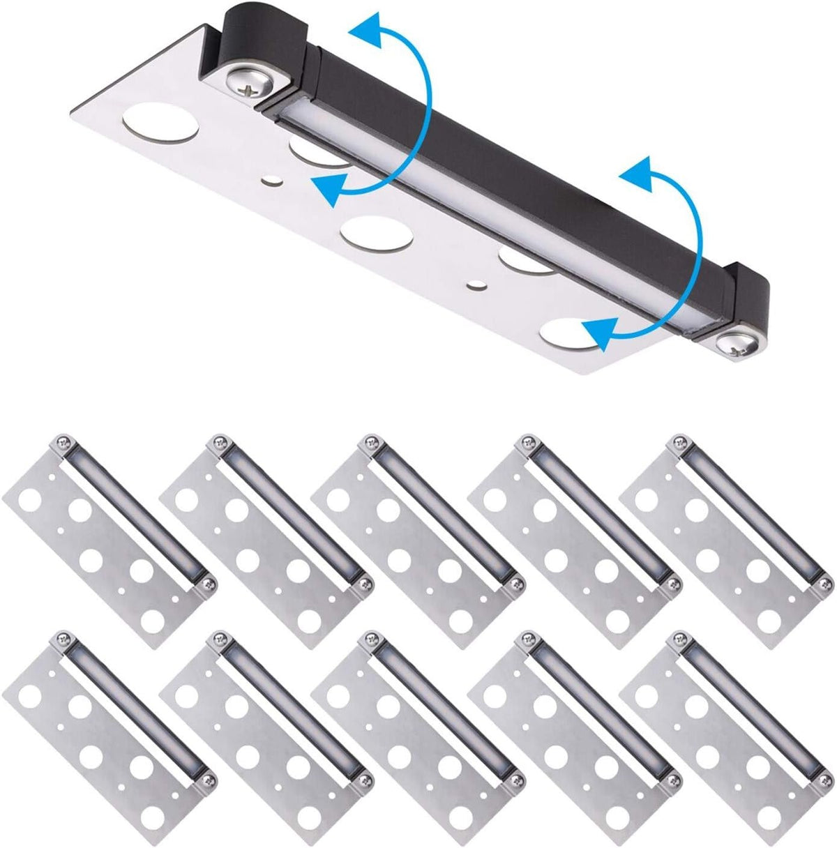 13 Inch 3W 12V Warm White 2700K Outdoor IP65 Waterproof 6 Pack LED Light I2887