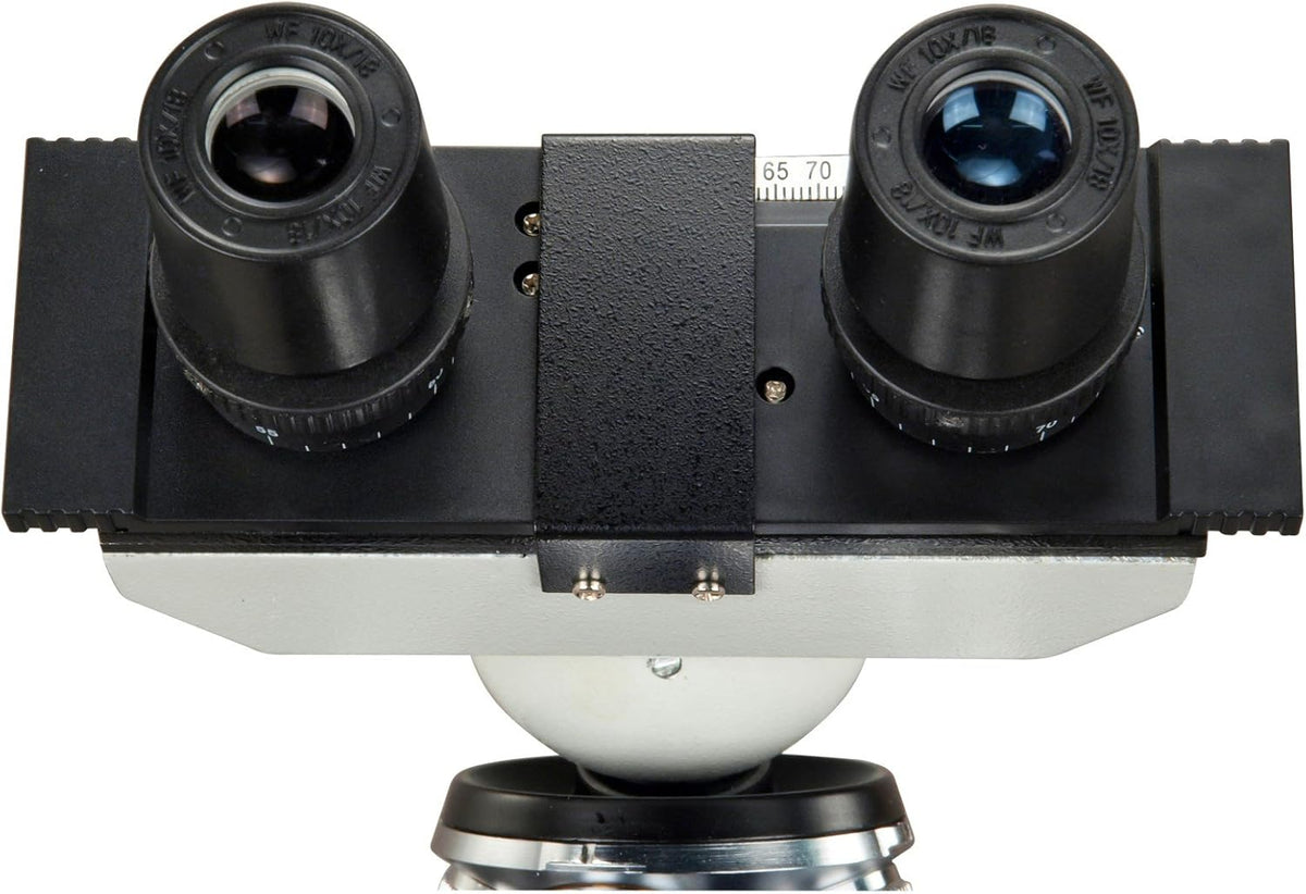 40X-2500X LED Binocular Lab Compound Microscope with 5MP Camera and Mechanical Stage O954543