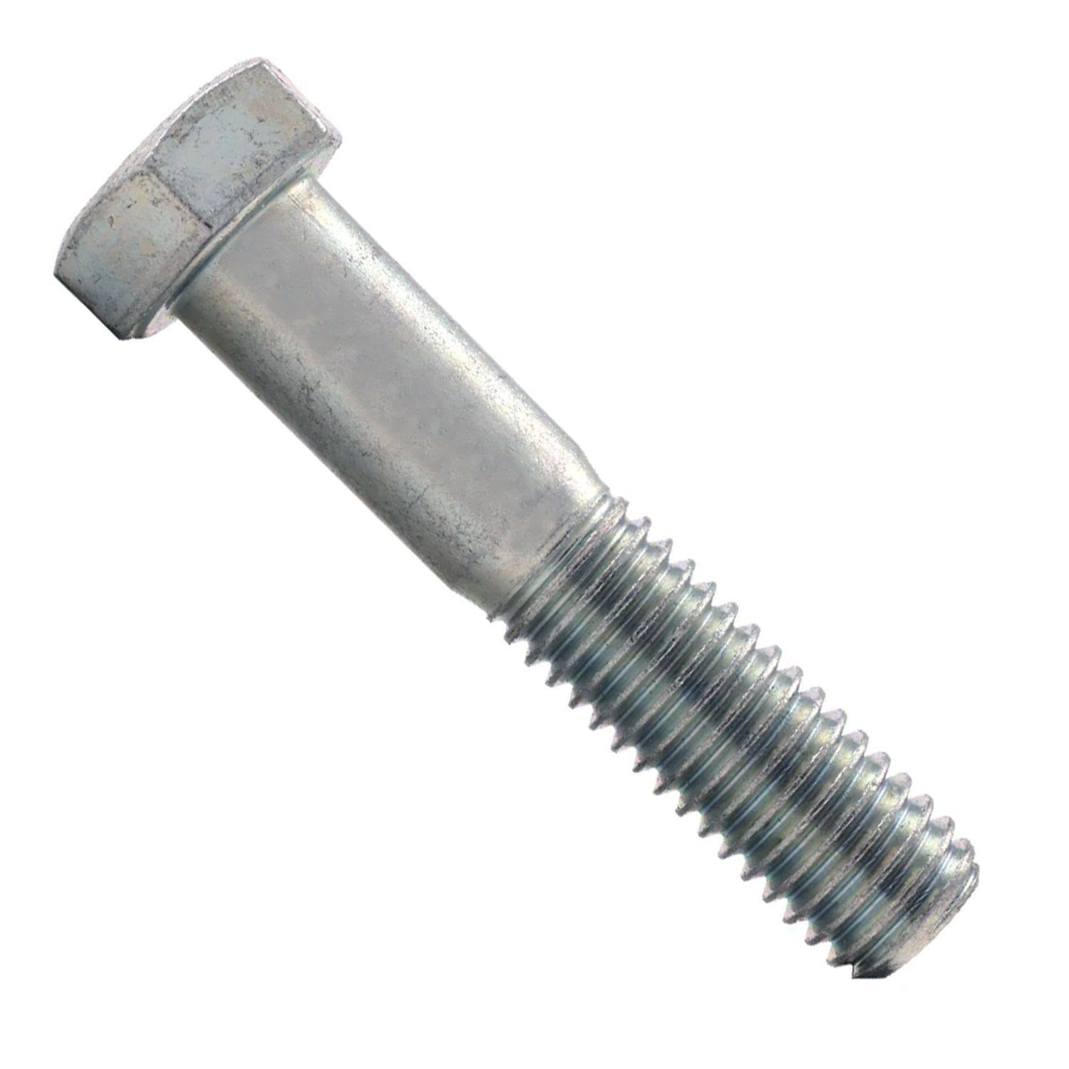 3/4x22-10 x 8x22 Zinc Plated Hex Head Cap Screw Grade 5 F530
