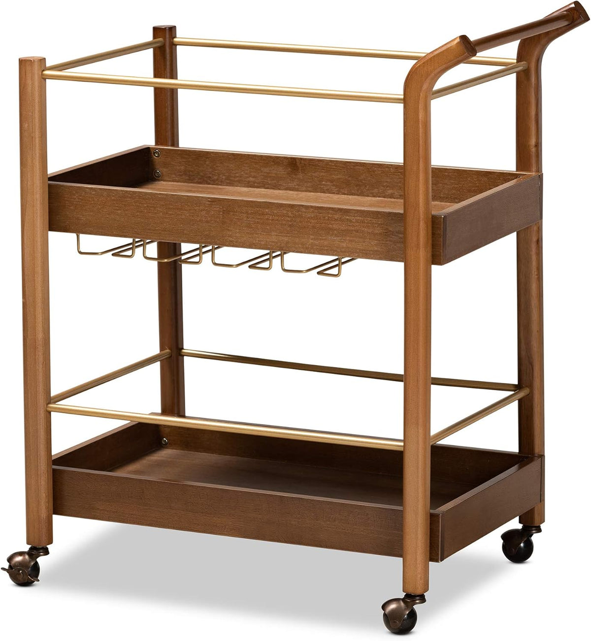 Walnut Brown Trolleys and Carts F66596