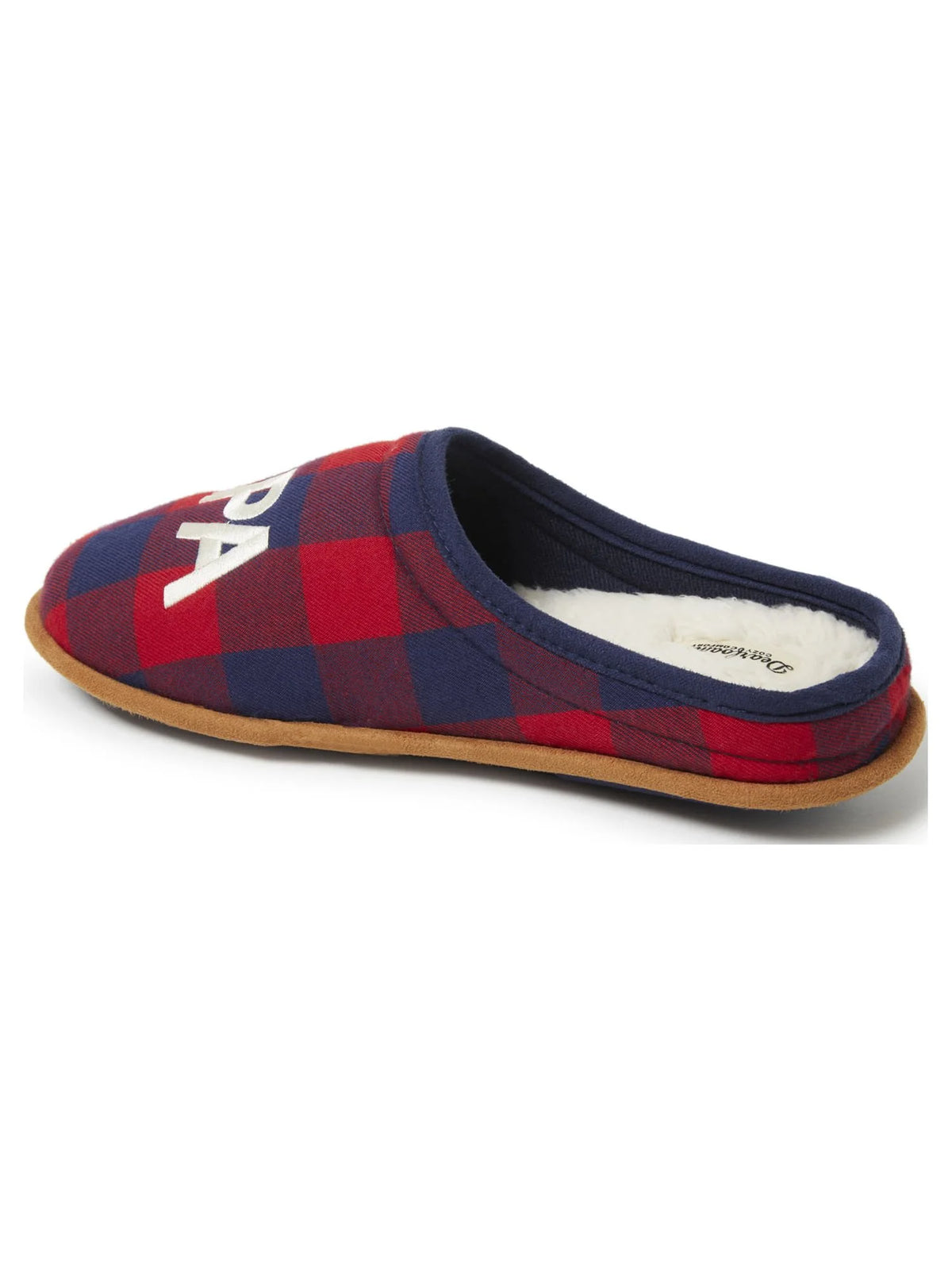 Men's Plaid Clog Slippers A5329