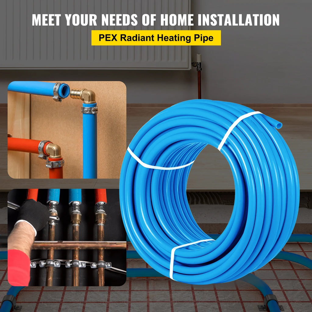 1 inch 300FT Flexible Pex Pipe Coil Blue Q1625