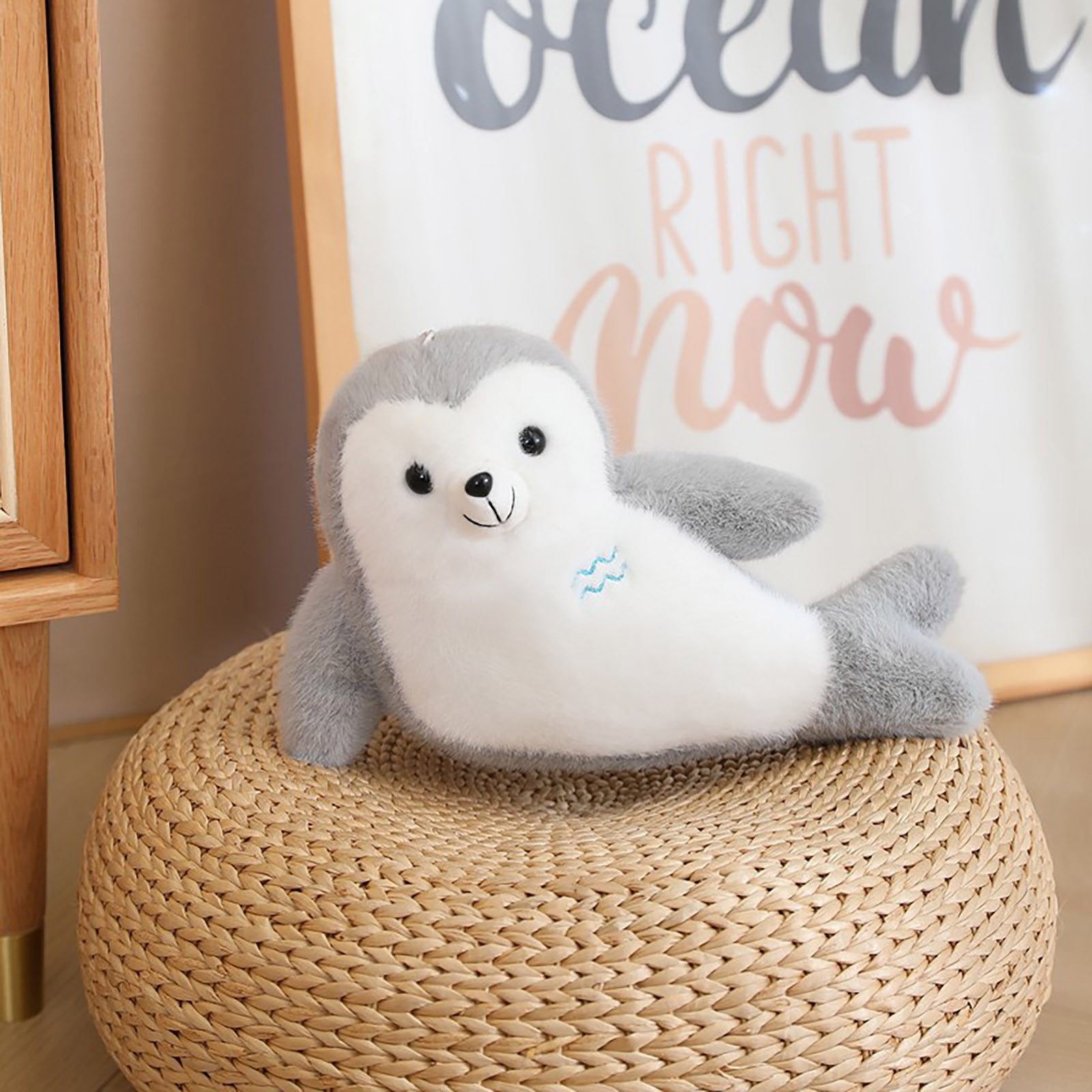 Clear Plush Rag Doll E36950