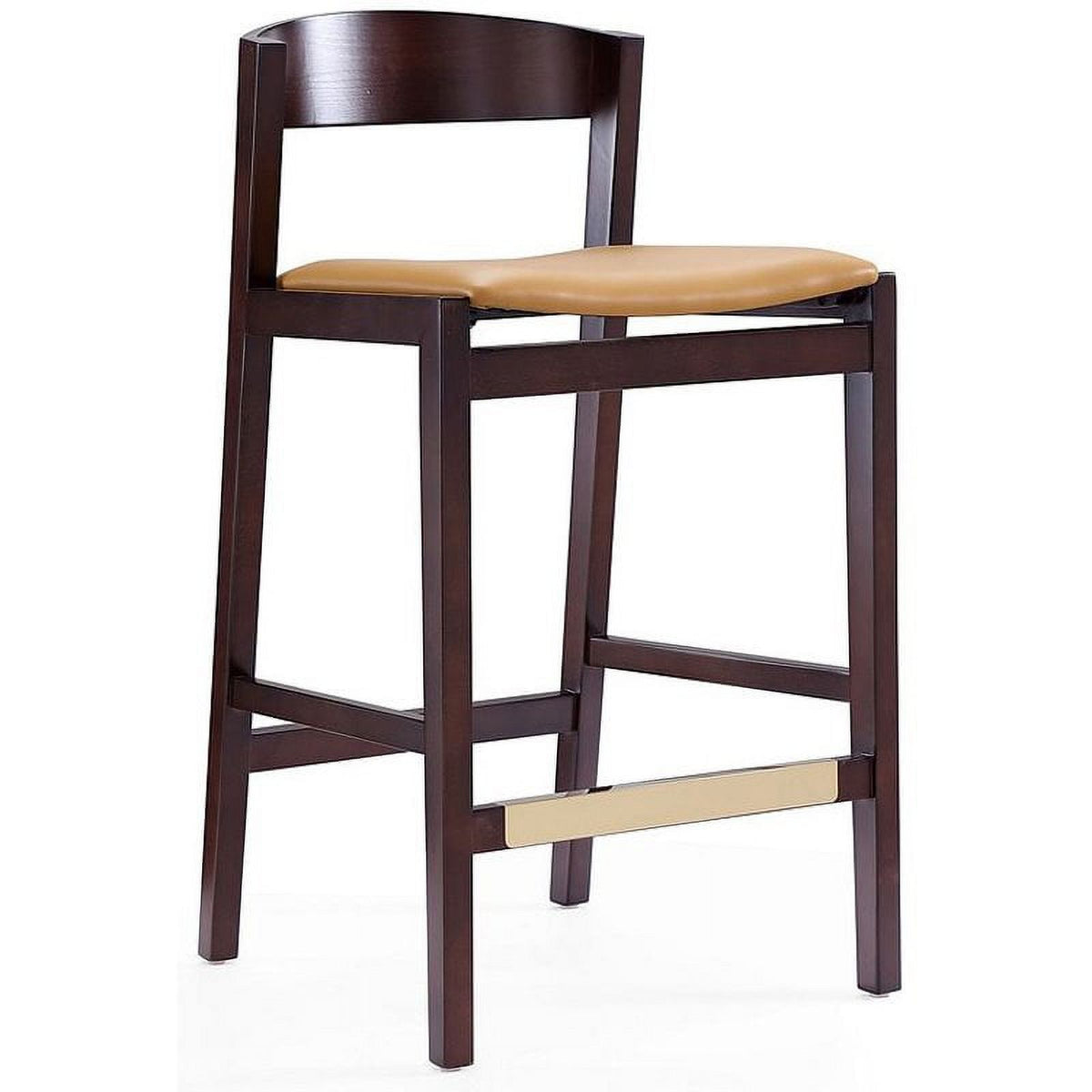 Faux Leather Barstool Set of 2 U107728