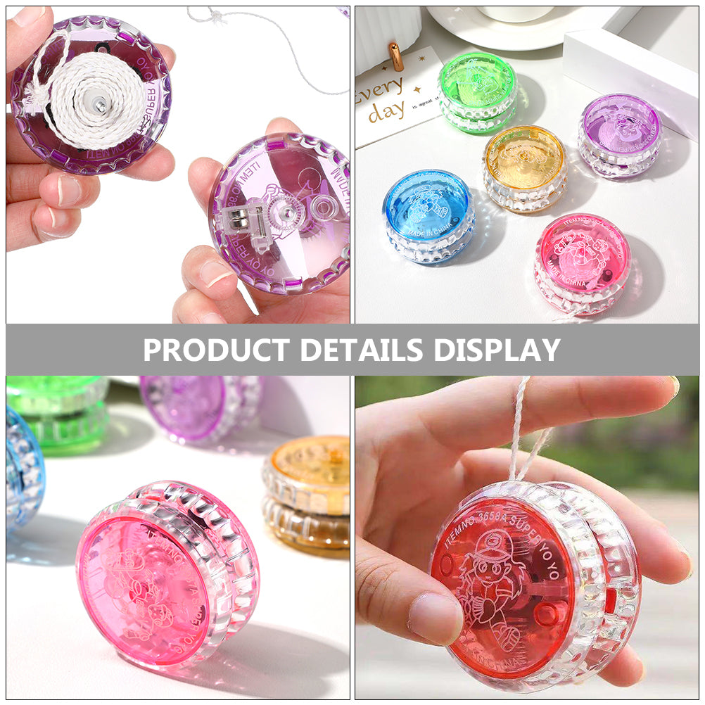 10Pcs LED Light up Yo-yo Toy D822