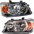 Headlight Assembly Pair for Toyota Highlander 2004 2005 2006 W36142