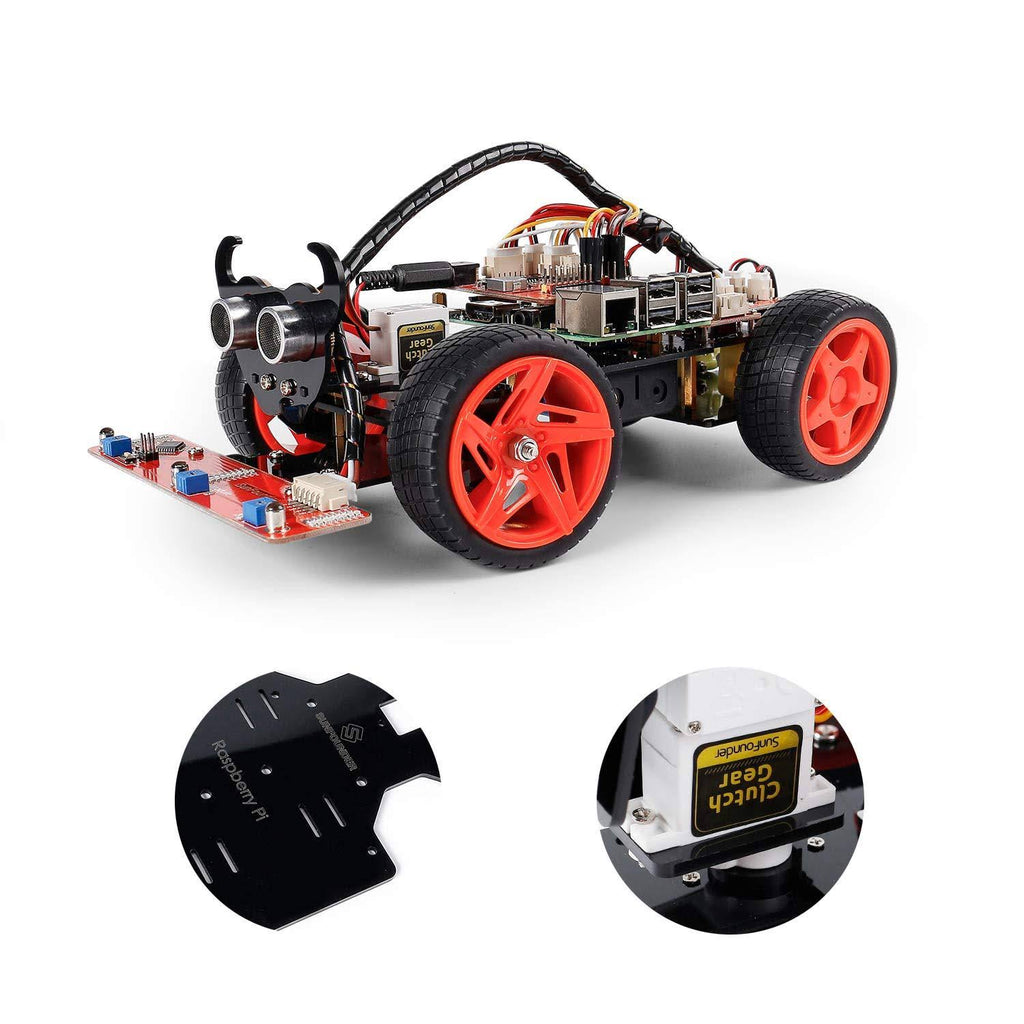 DIY Robot Kit with Ultrasonic Sensor V500297