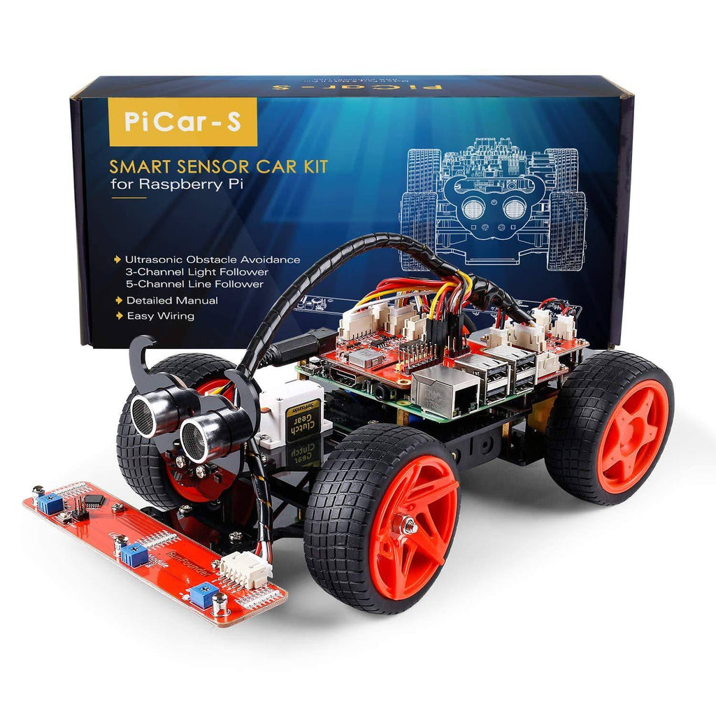 DIY Robot Kit with Ultrasonic Sensor V500297