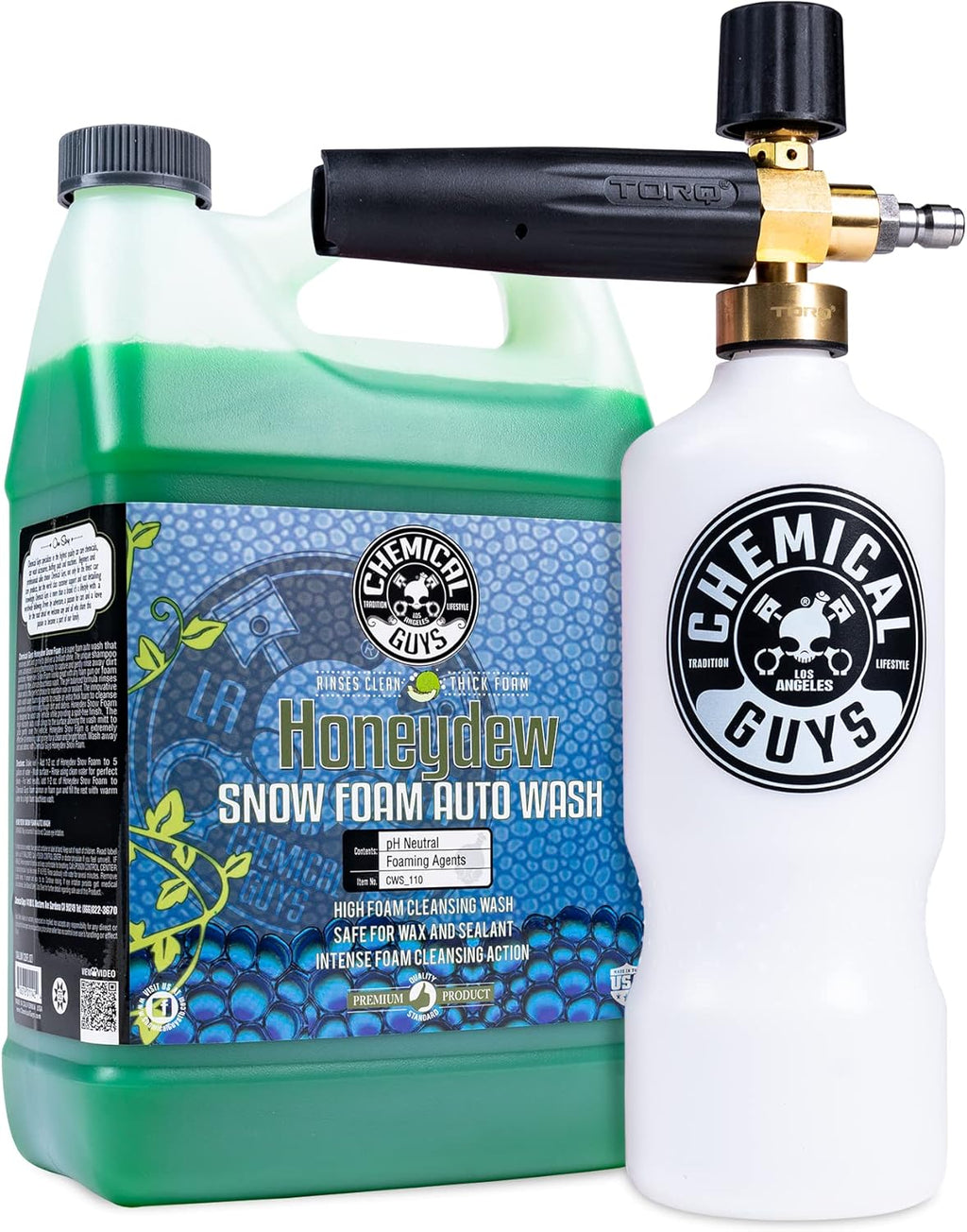 Foam Cannon and Soap Kit, 4 Items J58390