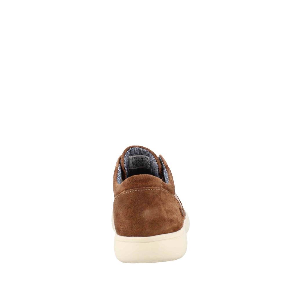 Dark Tan Men&s Tie Shoes W4635