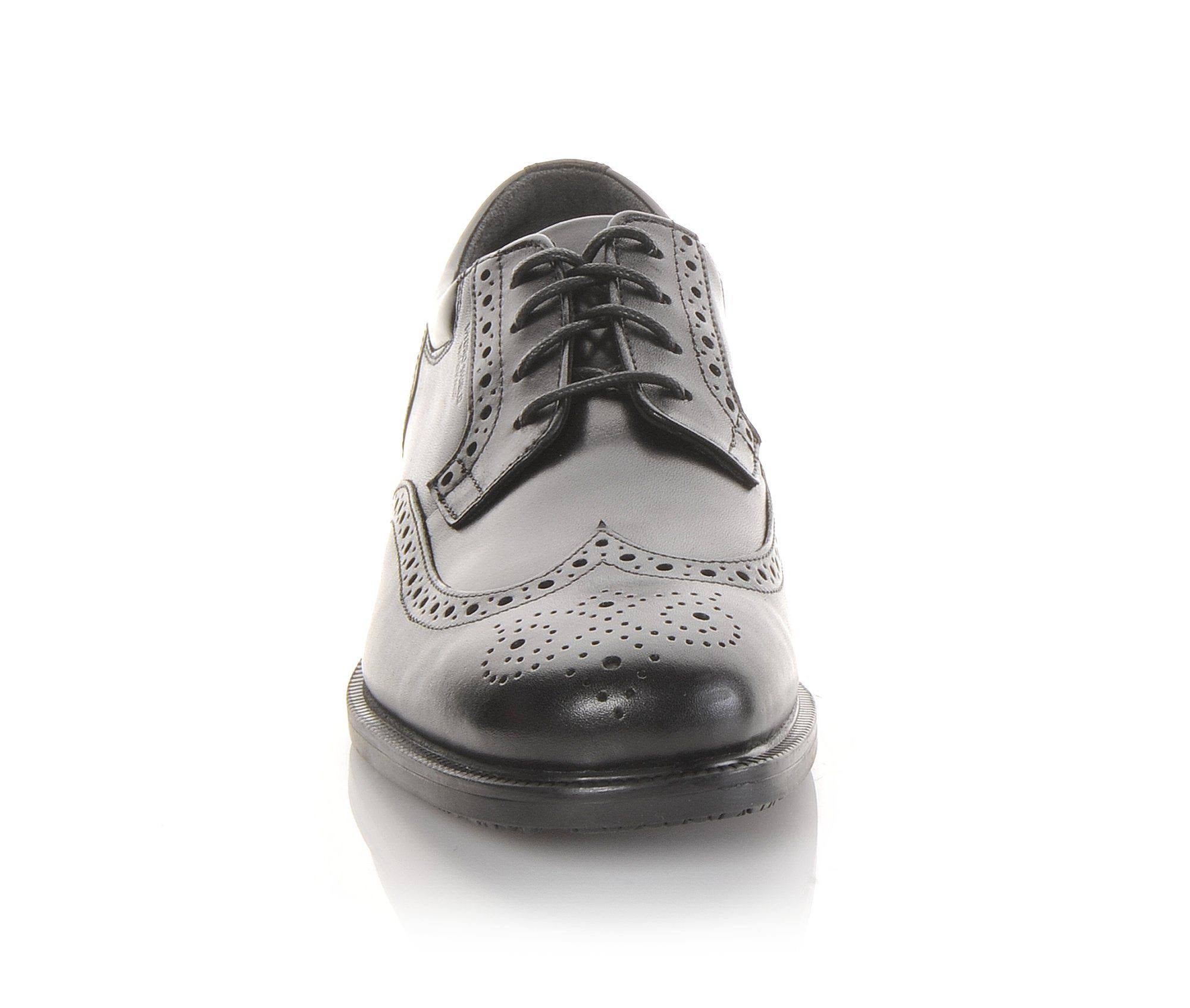Black Wing Tip Shoes T5059