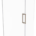 Antique Pewter Back to Back Shower Door Pull Q384253