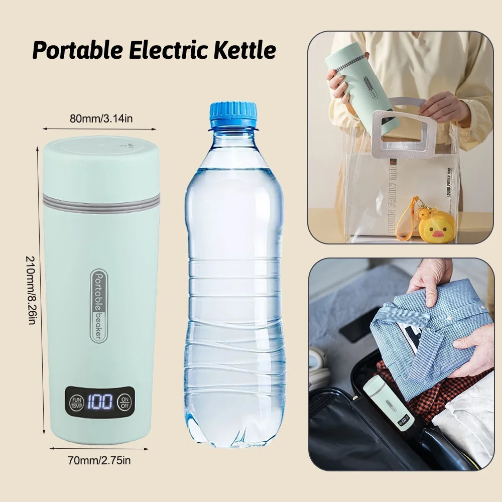 350ml Stainless Steel Portable Electric Kettle J515044