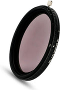 2-in-1 49mm Variable ND Filter & CPL Polarizer Filter, ND2-ND32, with Storage Case and Lens Cap P777