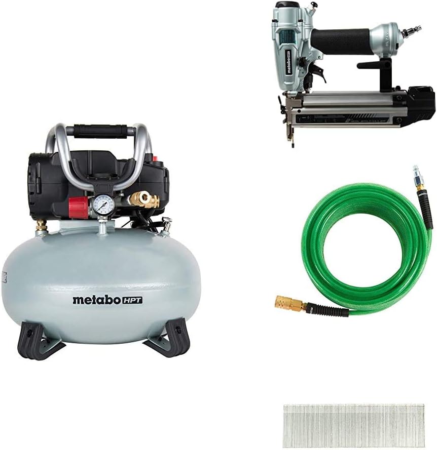 Pancake Air Compressor with Air Hose G306