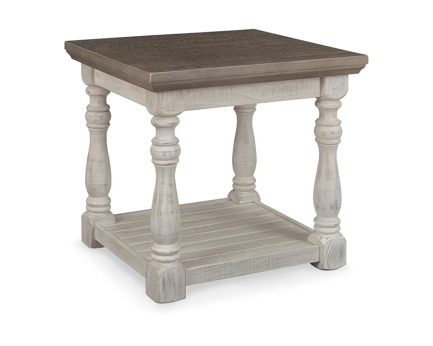 Gray/White End Table U569451