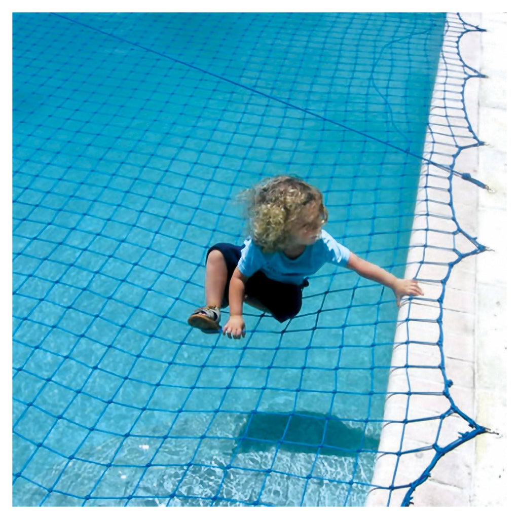 Pool Safety Net, 18 x 36 ft., Blue X360942