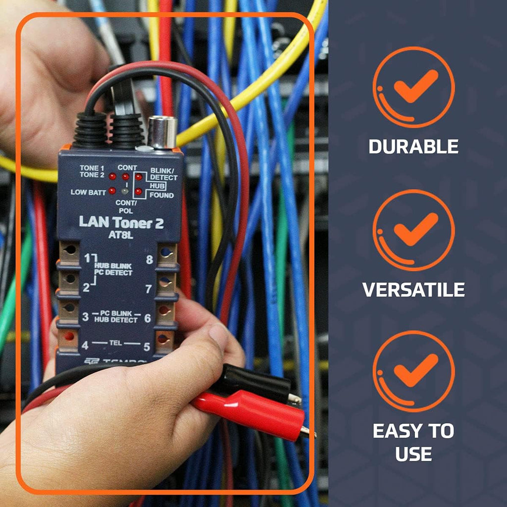 Digital LAN Tracing Kit with Filtered Tone Probe and LAN Toner C320