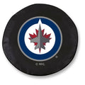 Black Vinyl Fitted Spare Car Tire Cover D75906