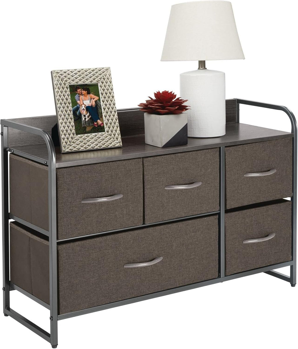 5 Drawer Fabric Storage Dresser Cabinet S864242