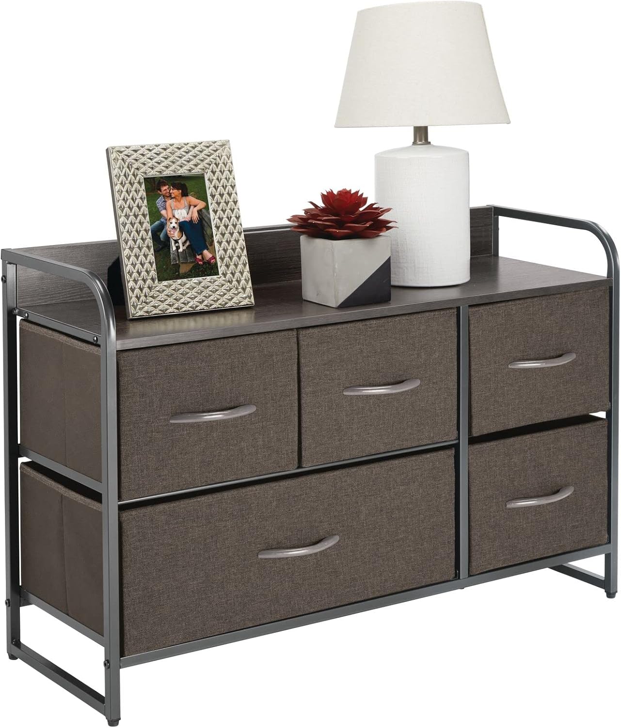5 Drawer Fabric Storage Dresser Cabinet S864242