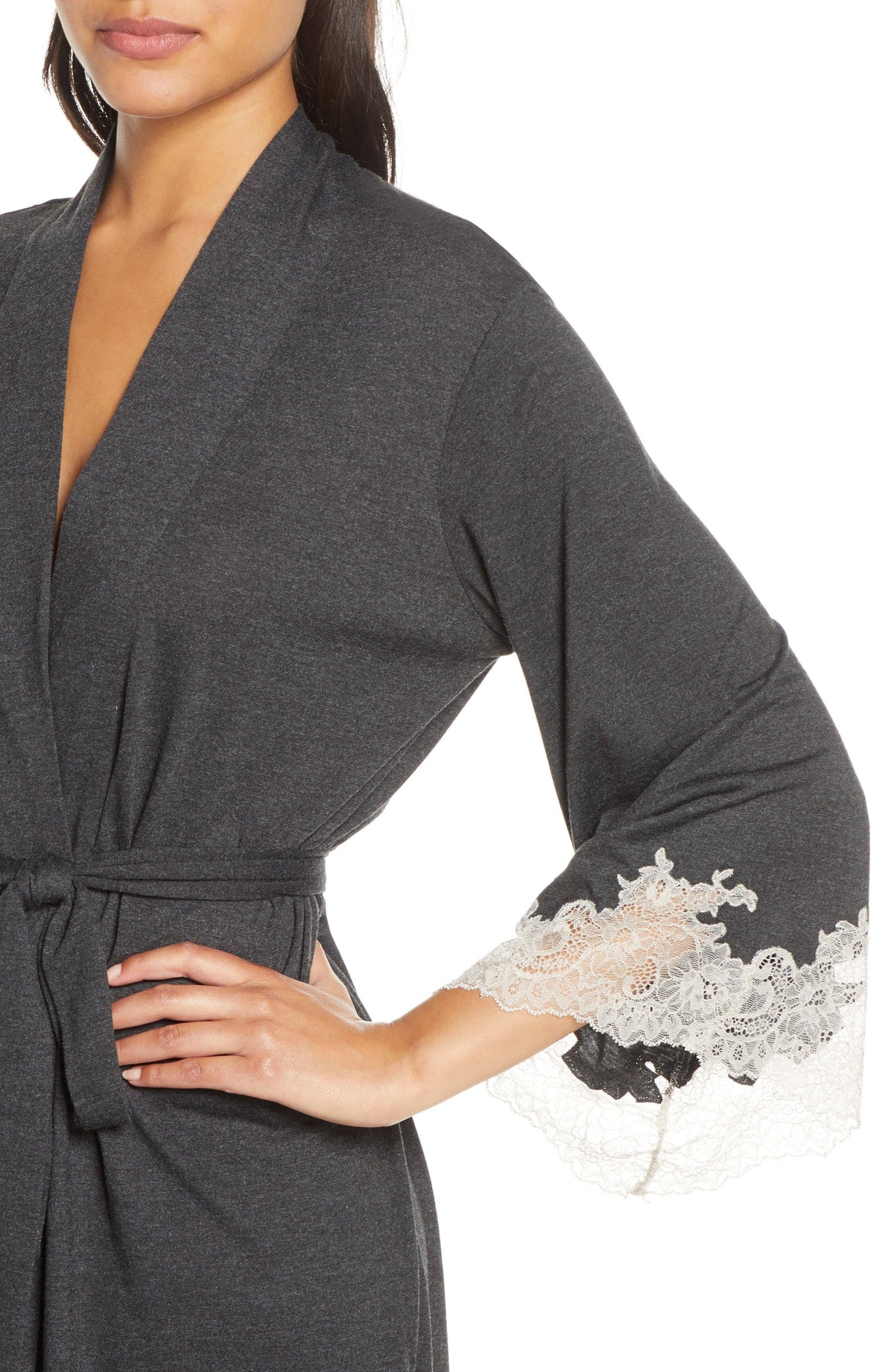 Grey X-Small Robe S34777
