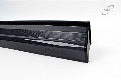 Smoked Side Window Deflectors Rain Guards 4p P47873