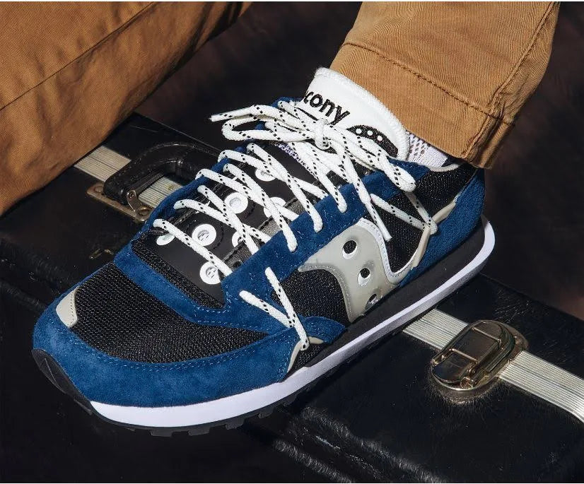 Navy White Jazz Sneakers U3811