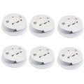6 Pack Combination Smoke/Carbon Monoxide Alarm with Voice Warning F288