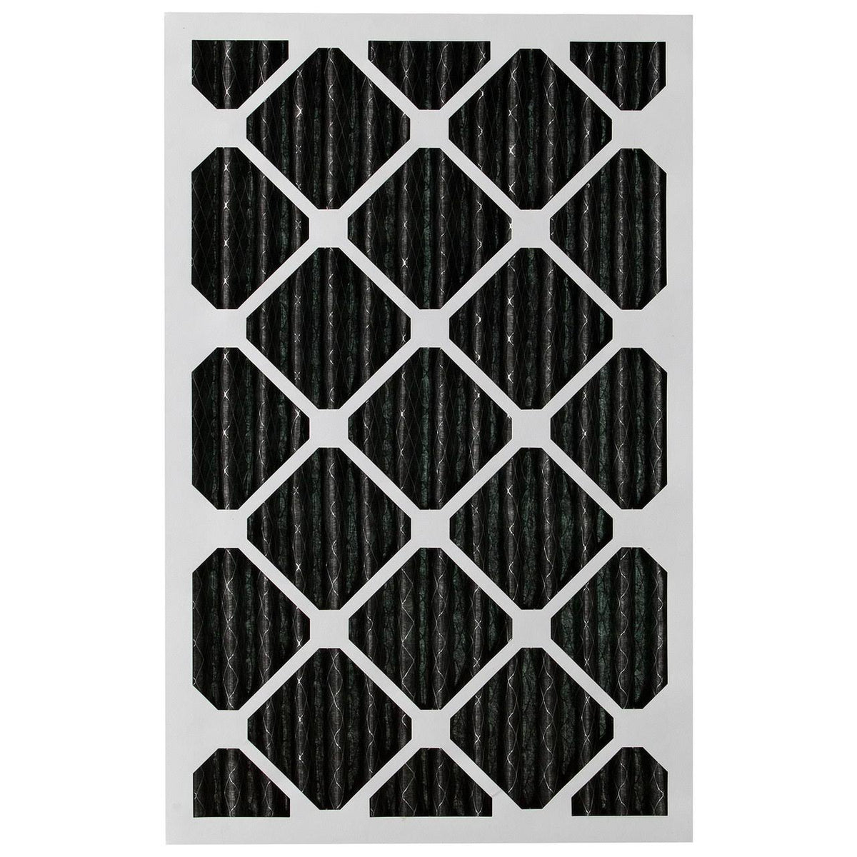 16x25x2 MERV 12 Pleated Carbon Air Filters 12 Pack M226646