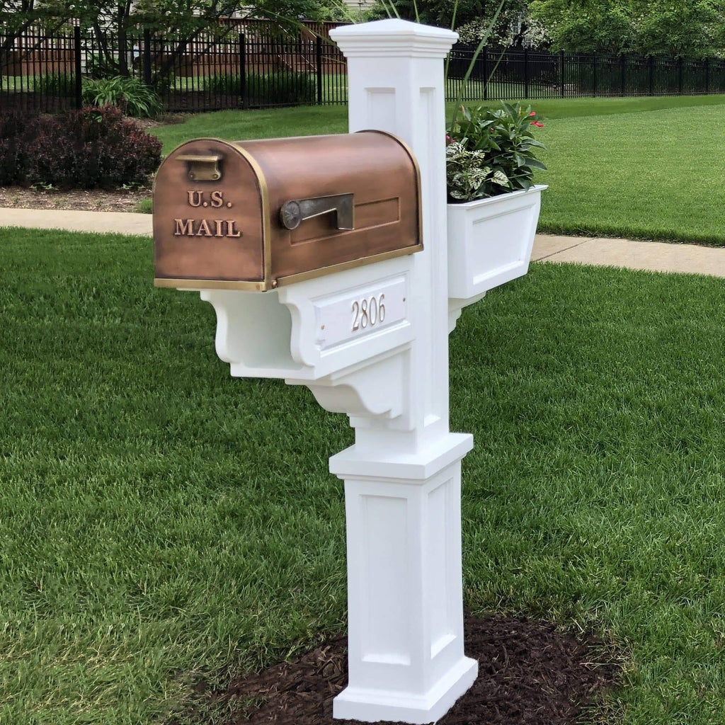 White Mail Post V805