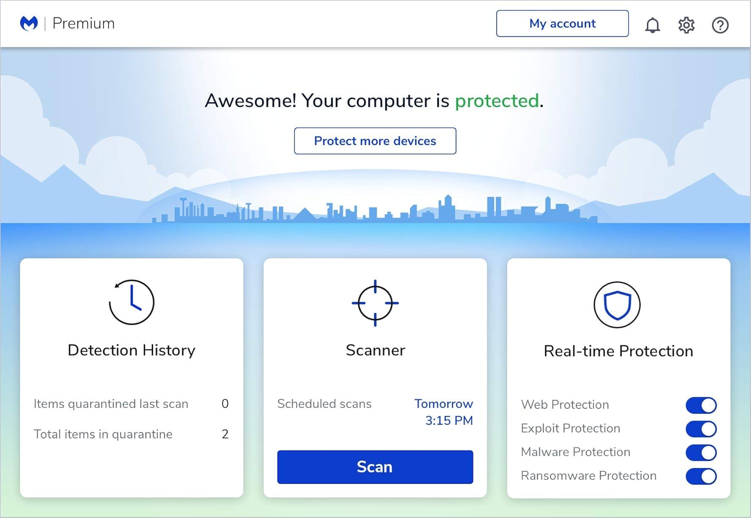 Antivirus Software 5 Device 1 Year Z9691