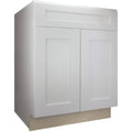 White Shaker Kitchen Cabinet Base I325845