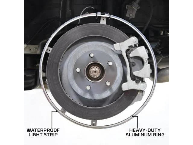 4pc 14x22 LED Wheel Ring Light Kit F6166