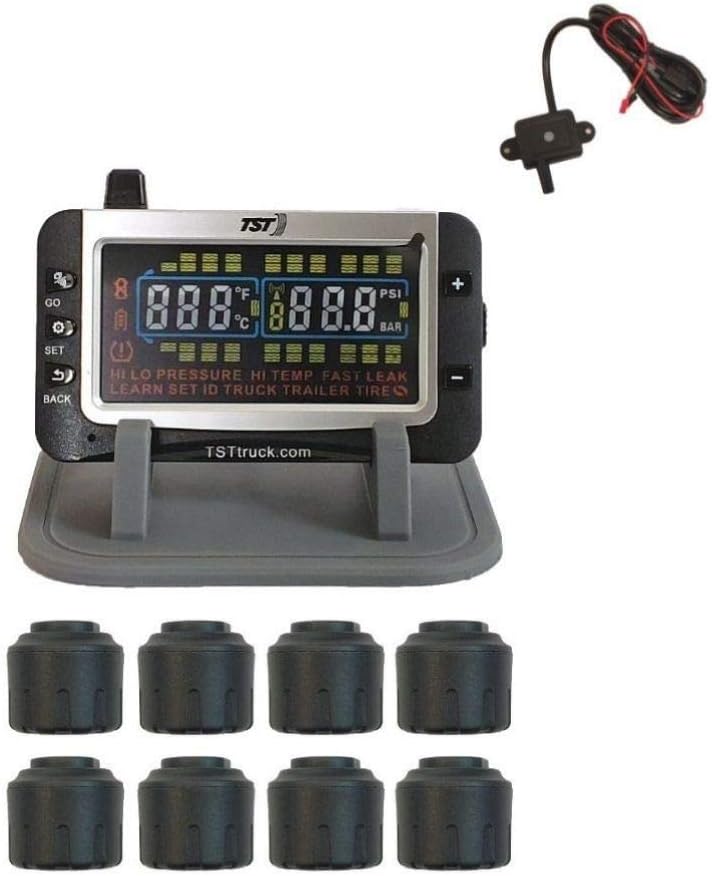 Tire Pressure Monitor with 12 Cap Sensors with Color Display I6589