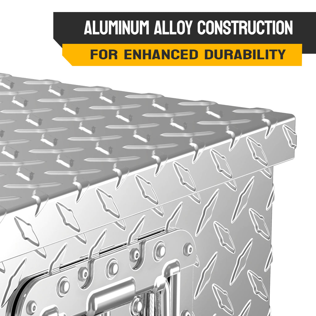 39 inch Aluminum Truck Tool Box with Lock & Keys S557066